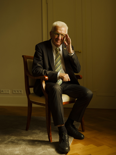 Ministerprasesident in der Stuttgarter Staatskanzlei